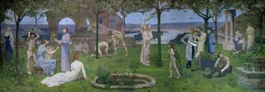 Between Art and Nature by Pierre Puvis de Chavannes